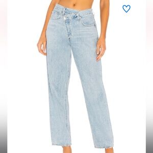 Agolde Criss Cross Upsized Jeans Size 26